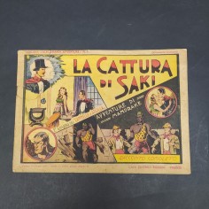 Rivista giovanile La cattura di Saki, Albi grandi avventure n.9, 1946. Strappi