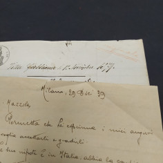 Vari documenti anni 1939-40 e contratto con affittuari del 1879. Ingiallimenti 2