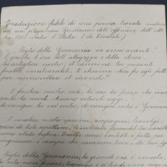 Traduzione di una poesia tedesca rinvenuta su un prigioniero, offensiva 1917 2