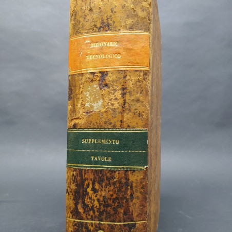 Volume Supplemento al dizionario universale tecnologico di arti e mestieri, 1861