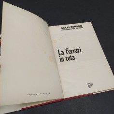 Libro La Ferrari in tuta, Giulio Borsari, Autosprint 1980, copertina rigida 2