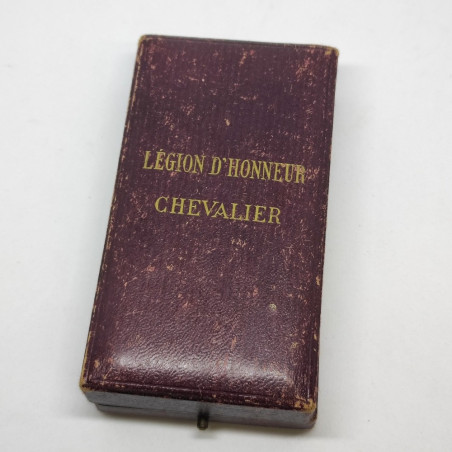 Cofanetto con coppia decorazioni Legion d'Onore Francese
