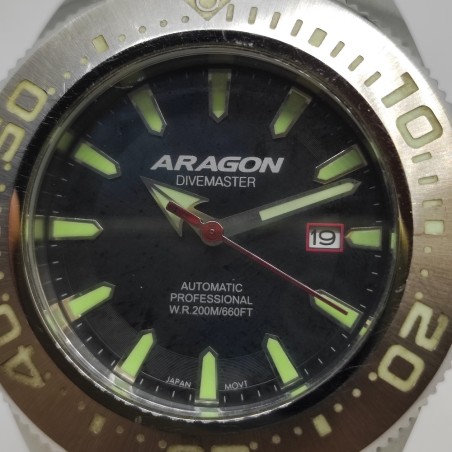 Orologio polso Aragon Divemaster mov. Automatico usato