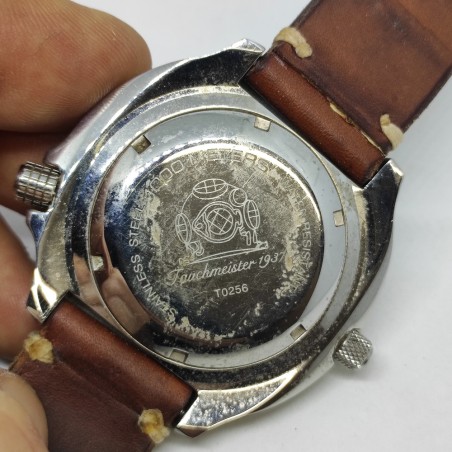 Orologio polso automatico Tauchmeister 1937 + extra cinturino