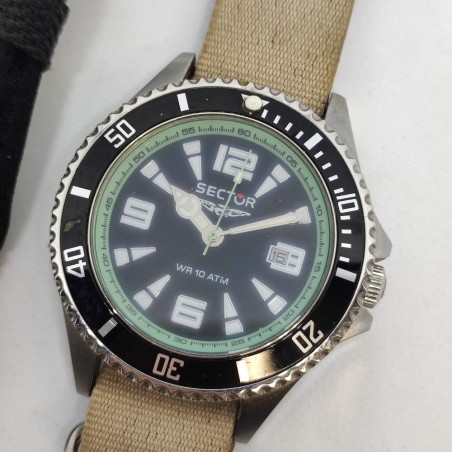 Orologio Sector No Limits 230 mov. quarzo usato + cinturino Nato