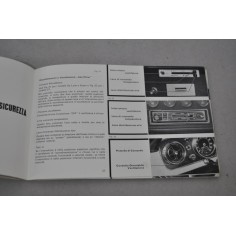 FORD 69 CORTINA MANUALE DI ISTRUZIONI USO MANUTENZIONE 1968 - SEGNI A PENNA 2