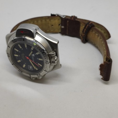 Orologio polso uomo Texswiss mov. quarzo con bussola a scomparsa