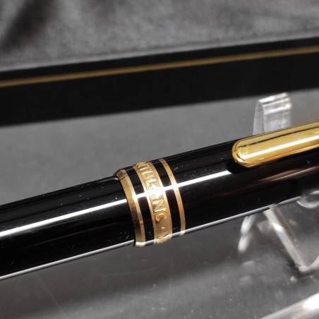 Penna a sfera Montblanc fusto nero pari nuovo scatola e libretto