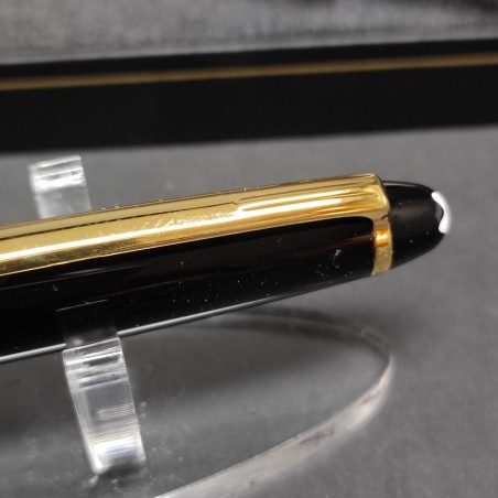 Penna a sfera Montblanc fusto nero pari nuovo scatola e libretto