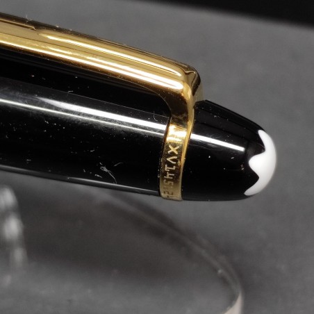Penna a sfera Montblanc fusto nero pari nuovo scatola e libretto