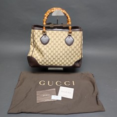Borsa Gucci Diana con manici in bambù usata poco