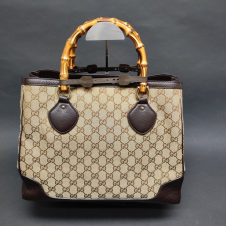Borsa Gucci Diana con manici in bambù usata poco