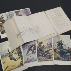 Lotto di 6 cartoline + libretto Divisa Ufficiali Carabinieri 1884 2