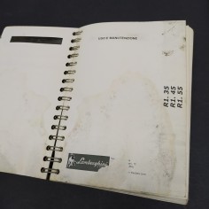 Libretto uso e manutenzione trattore Lamborghini R1.35 45 e 55 2