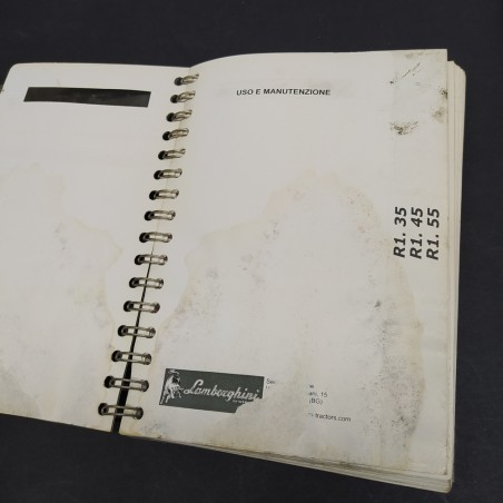 Libretto uso e manutenzione trattore Lamborghini R1.35 45 e 55