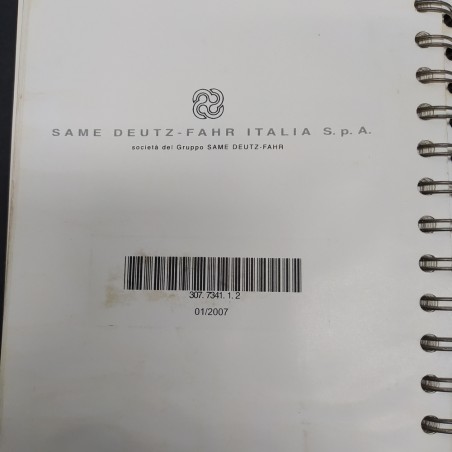 Libretto uso e manutenzione trattore Lamborghini R1.35 45 e 55