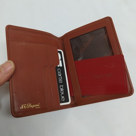Pelletteria Dupont, porta documenti, banconote, cartedi credito nuovo