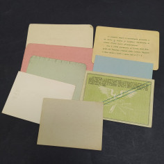 Lotto di 8 tessere varie Avv. Alessandro Coppi Modena anni dal 1920 al 1950 2