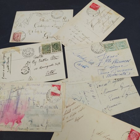 Lotto di 27 cartoline paesaggistiche cittadine anni 30/40