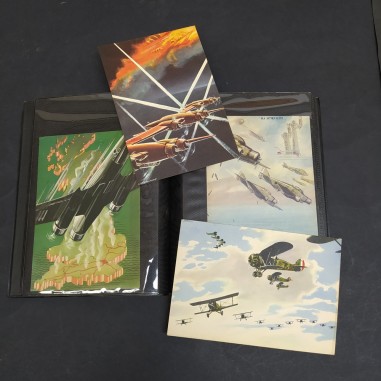 Lotto di 27 cartoline Arma Aeronautica Edizione Boeri