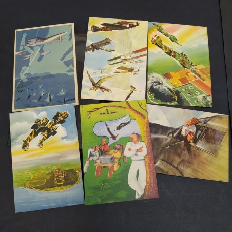 Lotto di 27 cartoline Arma Aeronautica Edizione Boeri