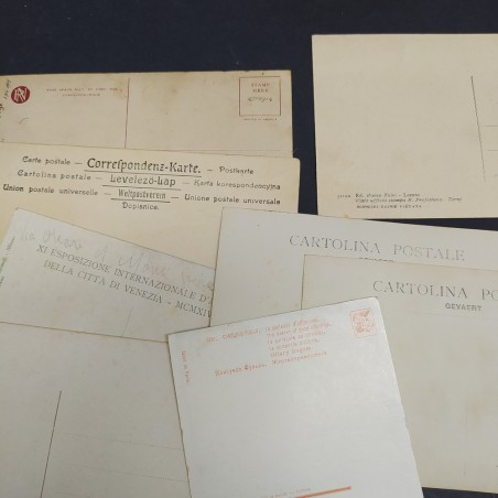 Lotto di 12 cartoline periodo prima metà 900 diversi soggetti