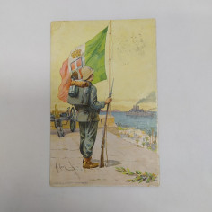 Cartolina postale illustrata Tripolitania  e Cirenaica 1912