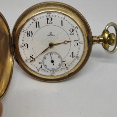 Orologio da tasca cipolla Omega Grand Prix oro 10 kt 2