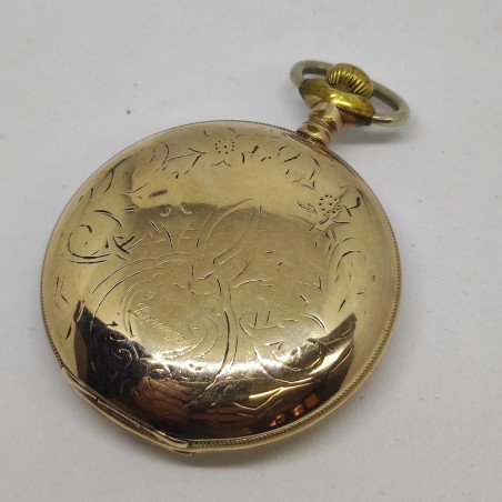 Orologio da tasca cipolla Omega Grand Prix oro 10 kt