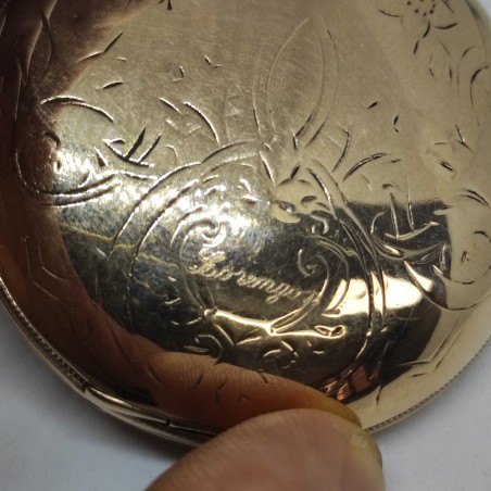 Orologio da tasca cipolla Omega Grand Prix oro 10 kt