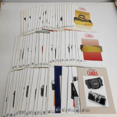 65 numeri della rivista Classic camera dal 1992 al 2008. Macchie