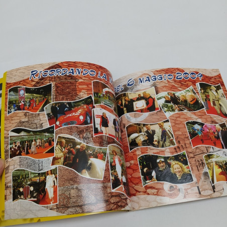 Pubblicazione 1000 miglia - Sulle strade della storia, autografo Moss. Buono