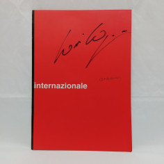 Cartellina Autodromo internazionale del Mugello con autografo di Loris Capirossi