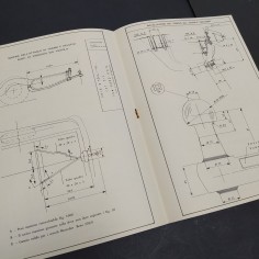 Documento per l'omologazione dell'auto Mercedes Benz 220 D\8, 1971. Ruggine 2