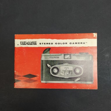 Manuale d'uso macchina fotografica View-Master Stereo Color Camera. Macchie