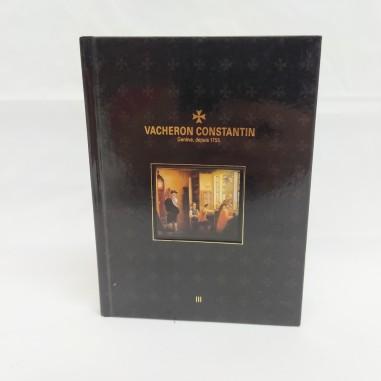 Catalogo orologi Vacheron Constantin III in italiano e francese. Piccoli graffi