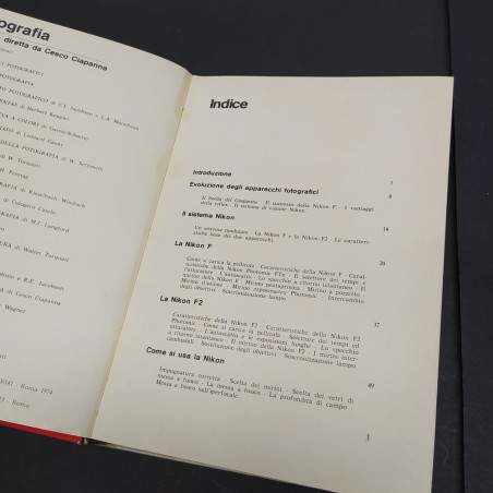 Volume Manuale Nikon, Giulio Forti, Effe editore, 1974. Fioritura della carta