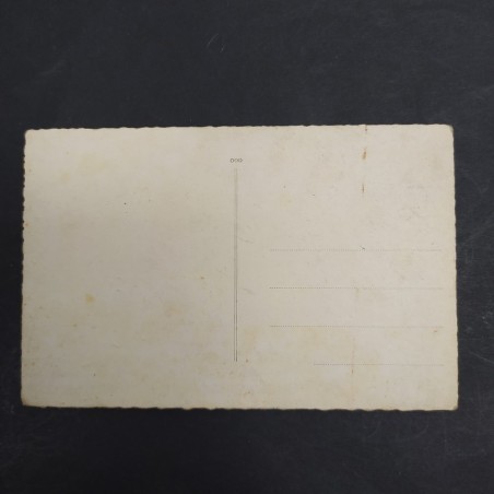 Cartolina con foto e autografo del pugile Hyppolite Annex, 14x9 cm con aloni