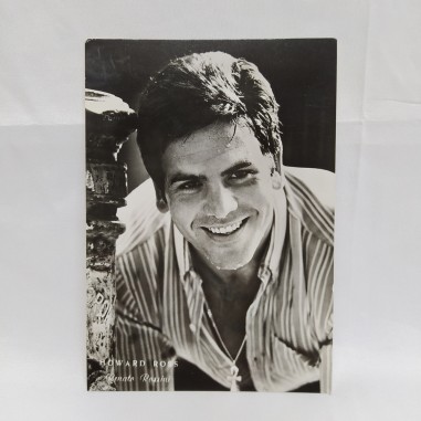 Cartolina con foto e autografo dell'attore Howard Ross in buone condizioni