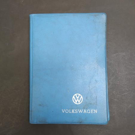 Portadocumenti Volkswagen con Listino prezzi manodopera 1970 e Tessera AIS