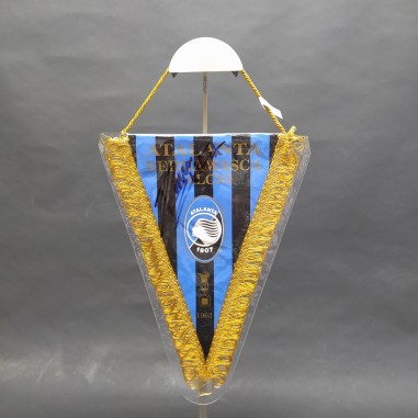 Gagliardetto Atalanta bergamasca calcio 1963 con autografo di Duvan Zapata