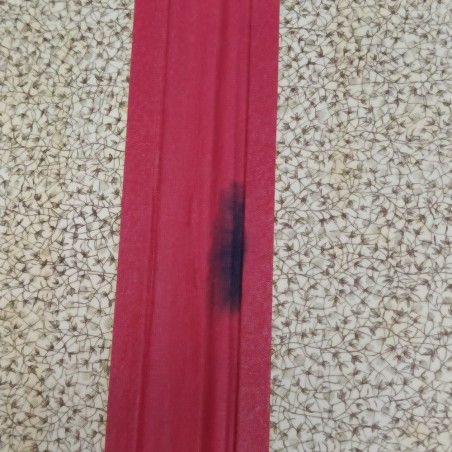 Cartellina portadocumenti con Croce di Malta in copertina. Macchie interne