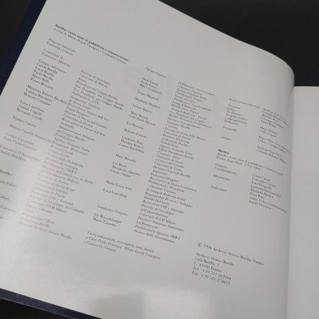 Volume Barilla Cento anni di pubblicità e comunicazione, 1994. Ottime condizioni