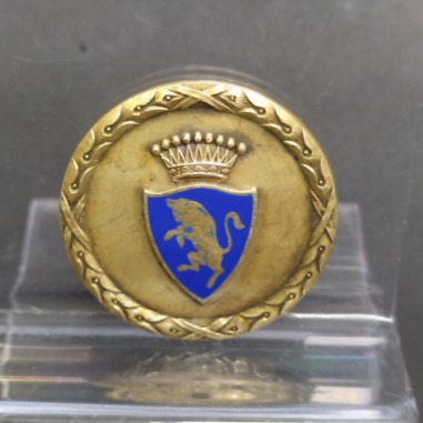 Medaglia A.C. Torino Modena F.C. 1948 in argento con simbolo del toro smaltato