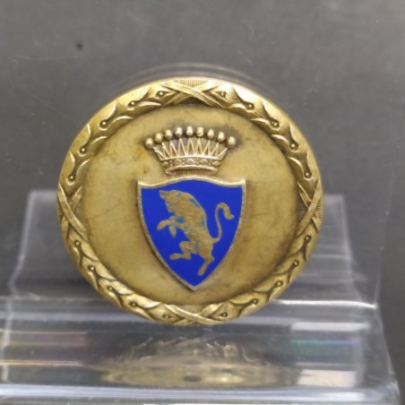 Medaglia A.C. Torino Modena F.C. 1948 in argento con simbolo del toro smaltato