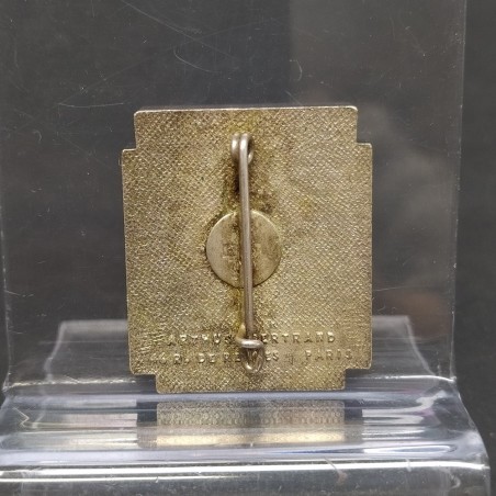 Spilla nave Ampere smaltata 30x35 mm. Buone condizioni