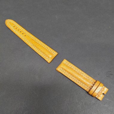 Cinturino da orologio da uomo Eberhard Traversetolo in pelle inusato