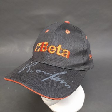 Cappellino Beta Tools con l'autografo di Valentino Rossi. Ben conservato