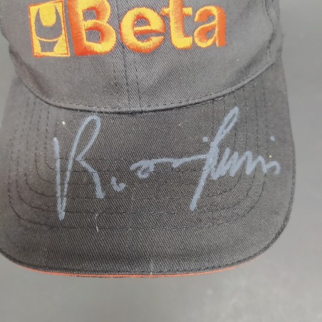 Cappellino Beta Tools con l'autografo di Valentino Rossi. Ben conservato