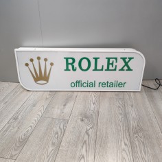 Insegna luminosa Rolex Officale Retailer - ex concessionario